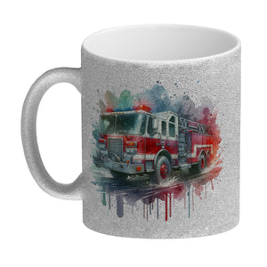 Feuerwehrauto Kaffeebecher
