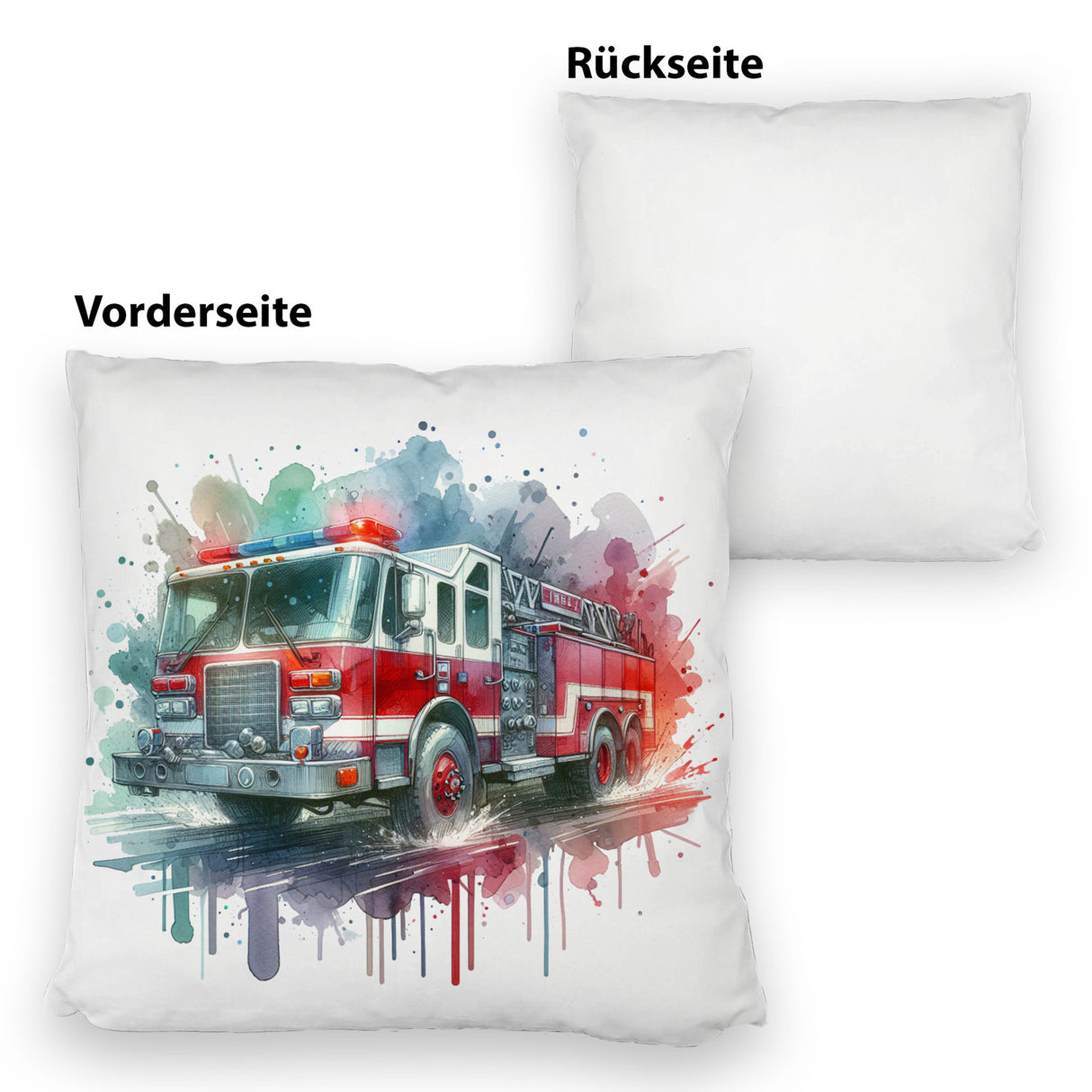 Feuerwehrauto Kissen