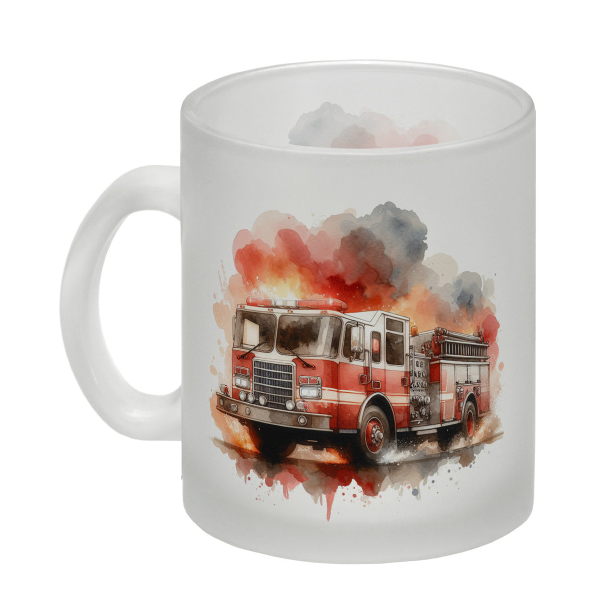 Feuerwehrfahrzeug Kaffeebecher