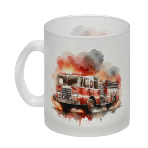 Feuerwehrfahrzeug Kaffeebecher