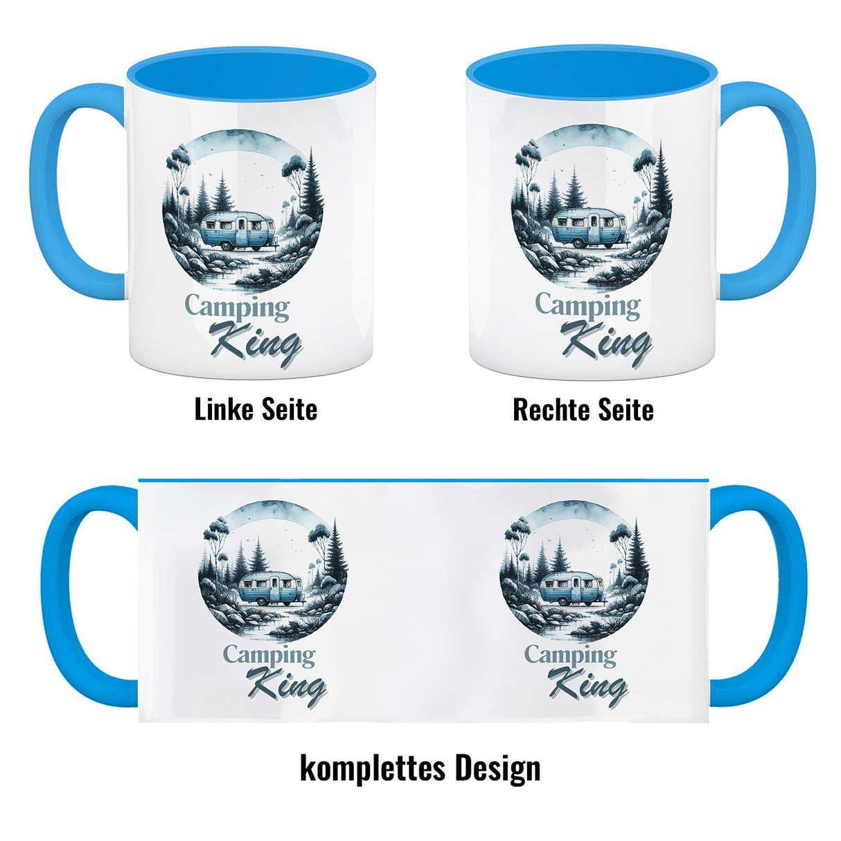 Camping King Wohnwagen Kaffeebecher