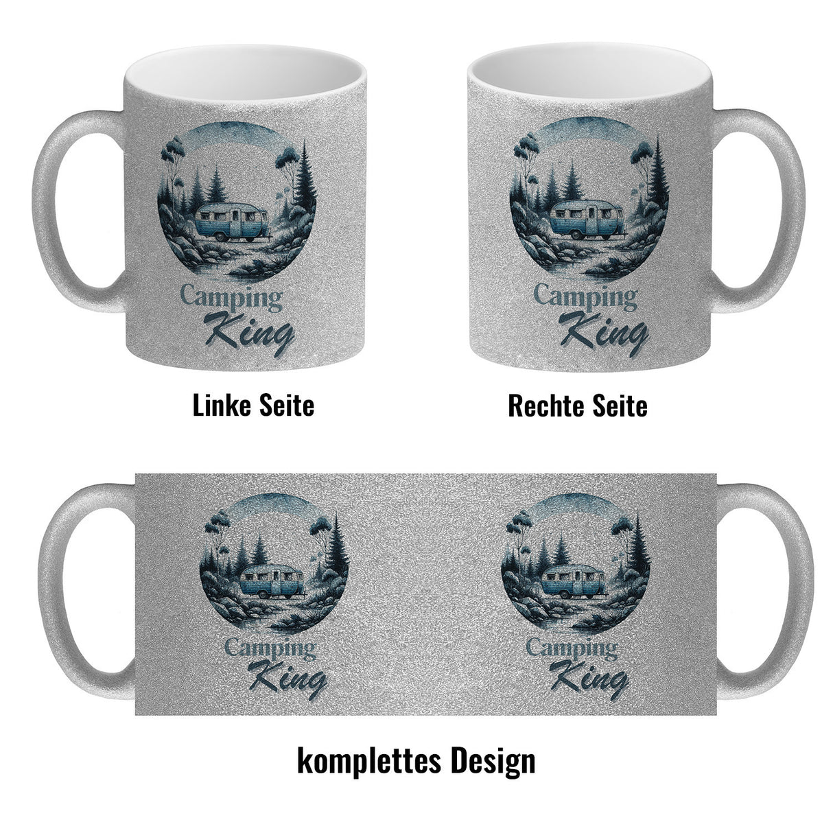 Camping King Wohnwagen Kaffeebecher