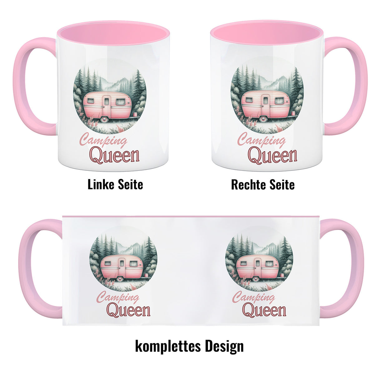Camping Queen Wohnwagen Kaffeebecher