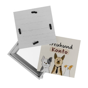 Hunde Spardose mit Spruch Treuhundkonto