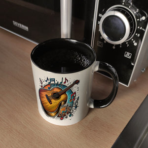Akustikgitarre Kaffeebecher