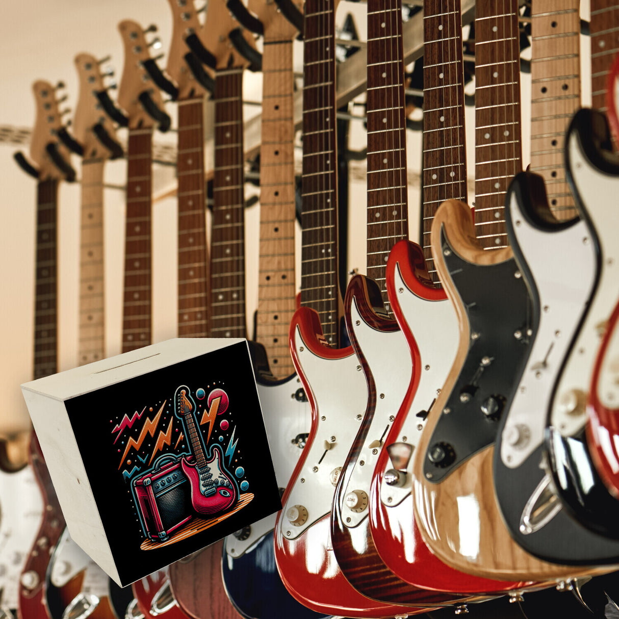 E-Gitarre Spardose