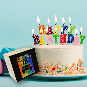 18. Geburtstag Gamer Spardose mit Spruch Level 18 complete