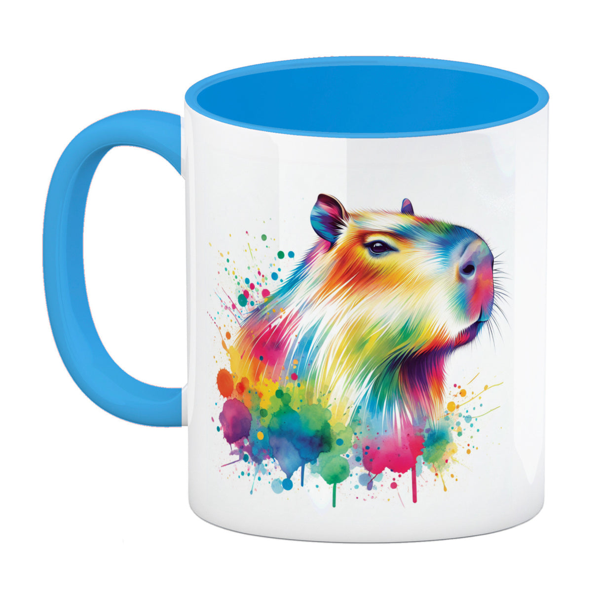 Capybara Aquarell Kaffeebecher