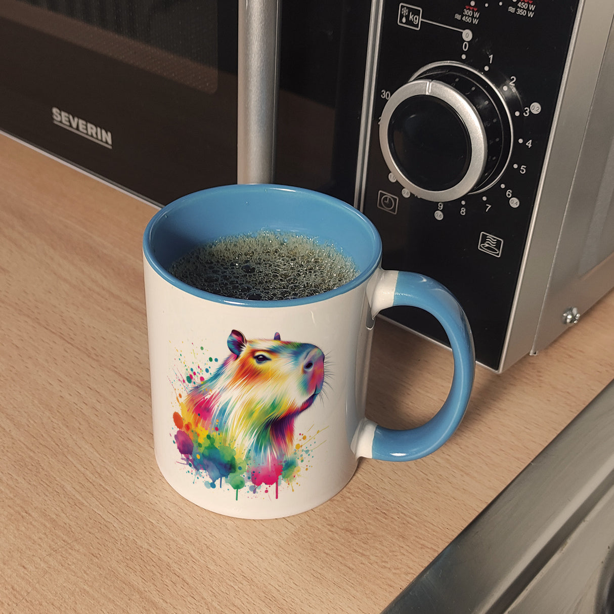 Capybara Aquarell Kaffeebecher