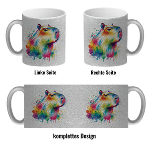 Capybara Aquarell Kaffeebecher