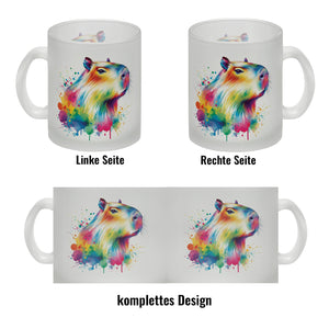 Capybara Aquarell Kaffeebecher