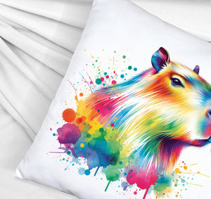 Capybara Aquarell Kissen