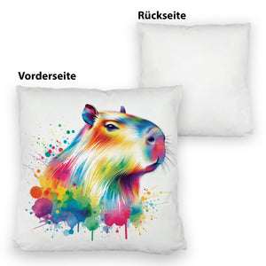 Capybara Aquarell Kissen