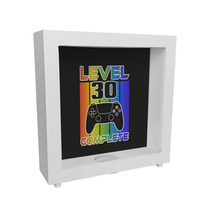 30. Geburtstag Gamer Spardose mit Spruch Level 30 complete