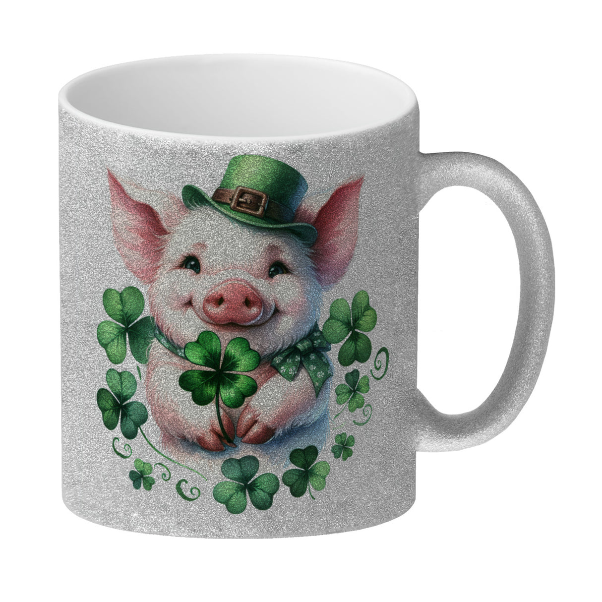 Süßes Schwein das Glück bringt Kaffeebecher