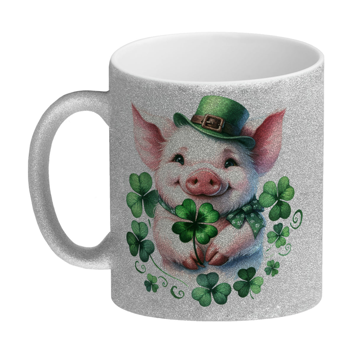 Süßes Schwein das Glück bringt Kaffeebecher