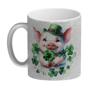 Süßes Schwein das Glück bringt Kaffeebecher