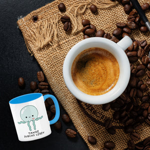 Jelly & Friends Qualle Kaffeebecher mit Spruch Tanze durchs Leben