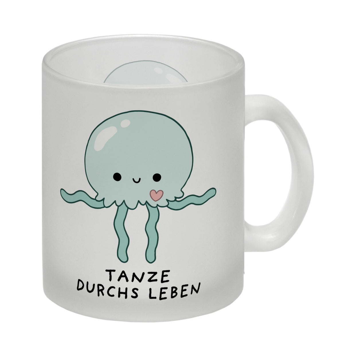 Jelly & Friends Qualle Kaffeebecher mit Spruch Tanze durchs Leben