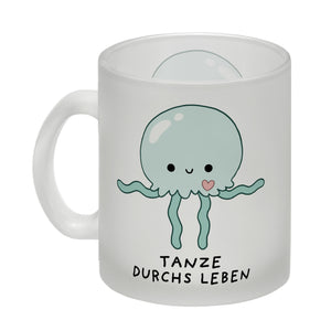Jelly & Friends Qualle Kaffeebecher mit Spruch Tanze durchs Leben