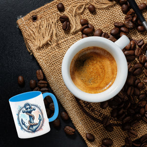 Anker mit Seil Kaffeebecher