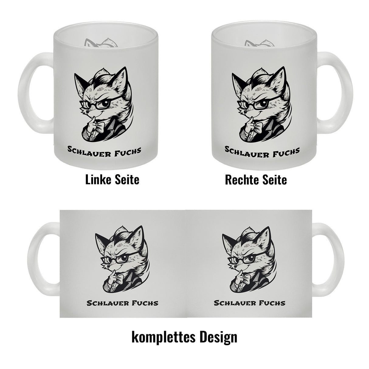 Schlauer Fuchs Manga Kaffeebecher