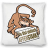 Affe Kissen mit Spruch Du bist einfach Affenstark