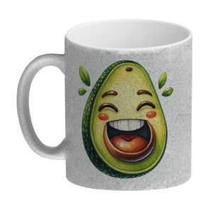 Lachende Avocado Kaffeebecher