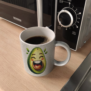 Lachende Avocado Kaffeebecher