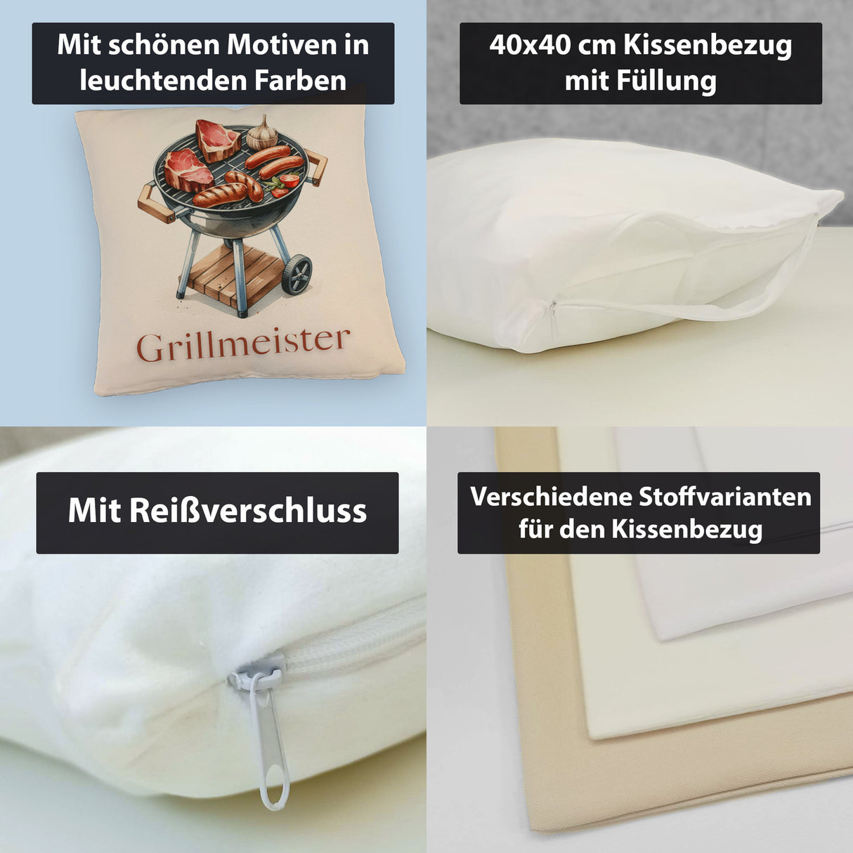 Grillmeister BBQ Kissen
