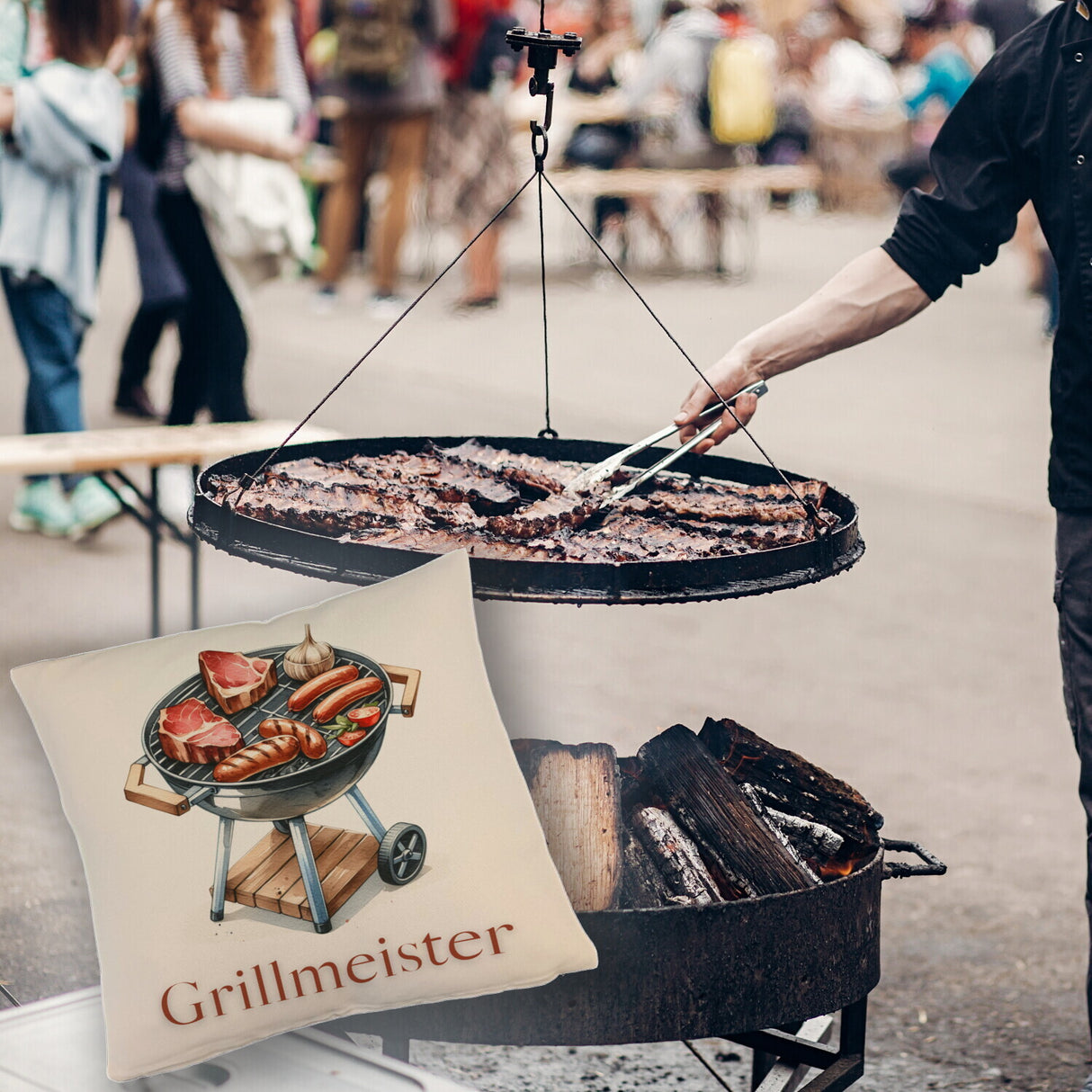 Grillmeister BBQ Kissen