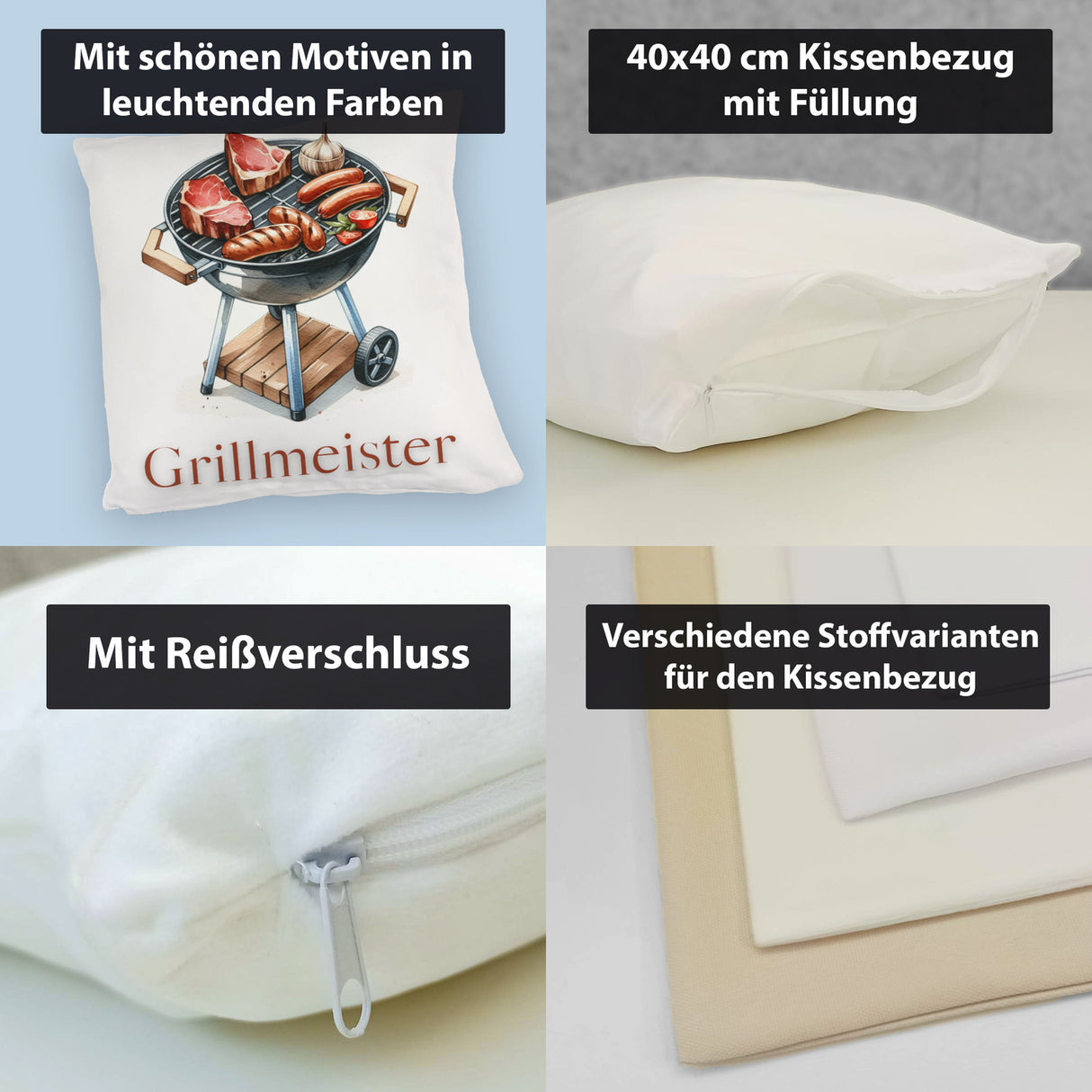 Grillmeister BBQ Kissen