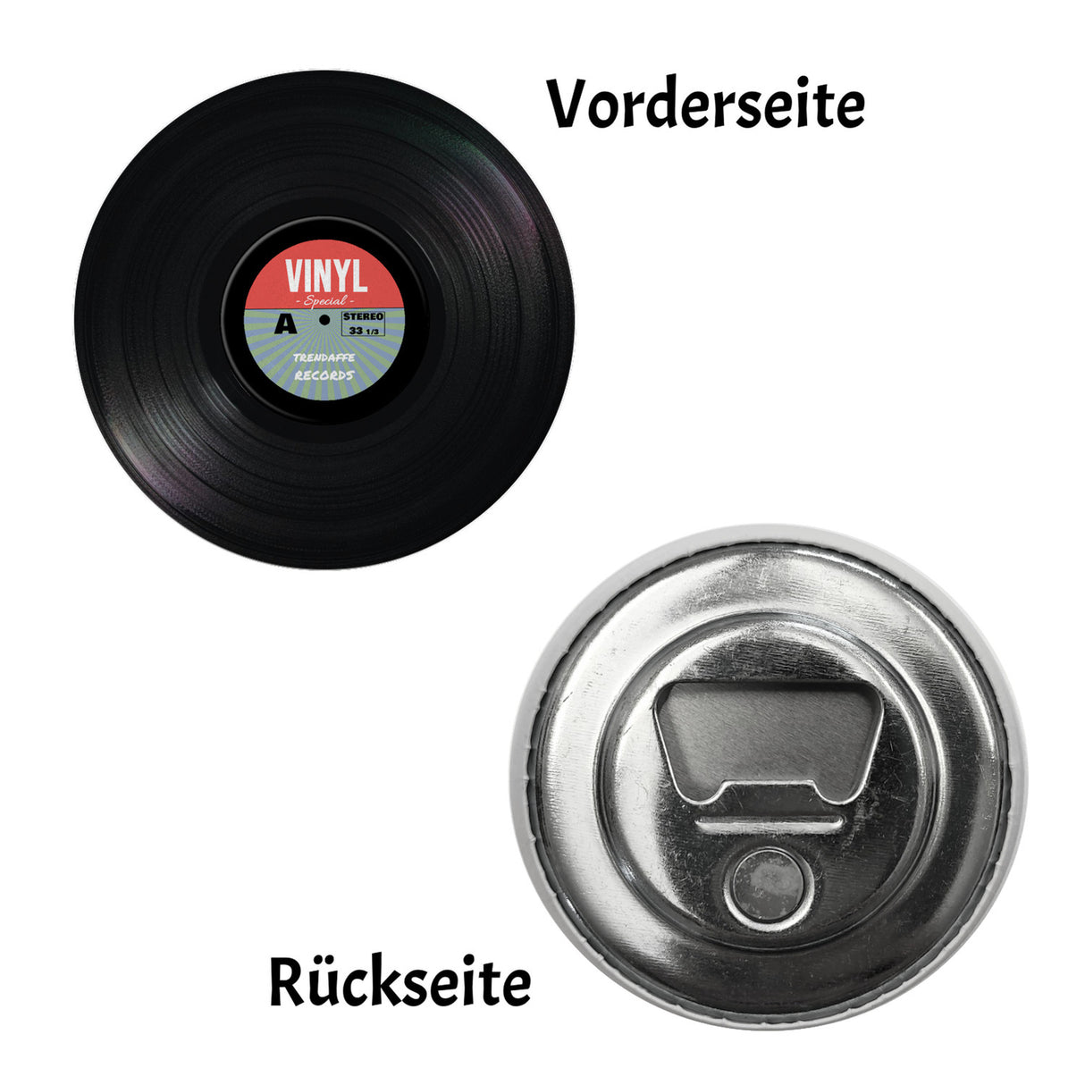 Retro Vinyl Special Schallplatte Magnet rund