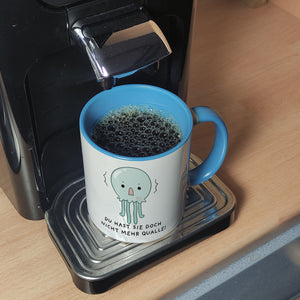 Jelly & Friends Qualle Kaffeebecher mit Spruch Du hast sie doch nicht mehr Qualle