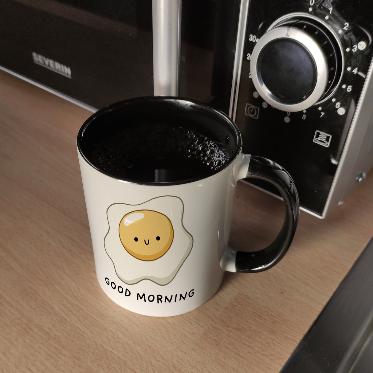 Jelly & Friends Spiegelei Kaffeebecher mit Spruch Good Morning