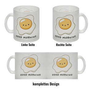 Jelly & Friends Spiegelei Kaffeebecher mit Spruch Good Morning
