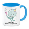 Jelly & Friends Qualle Kaffeebecher mit Spruch Kleine Quatschqualle