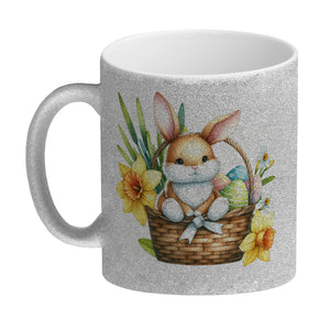 Osterhase im Osternest Kaffeebecher
