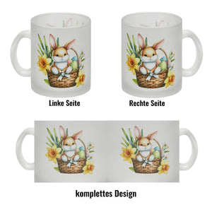 Osterhase im Osternest Kaffeebecher