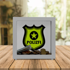 POLIZFI Anzeigenhauptmeister Spardose