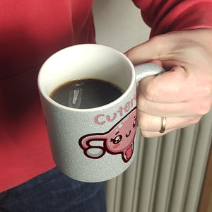 Gebärmutter Kawaii Kaffeebecher mit Spruch Cuterus