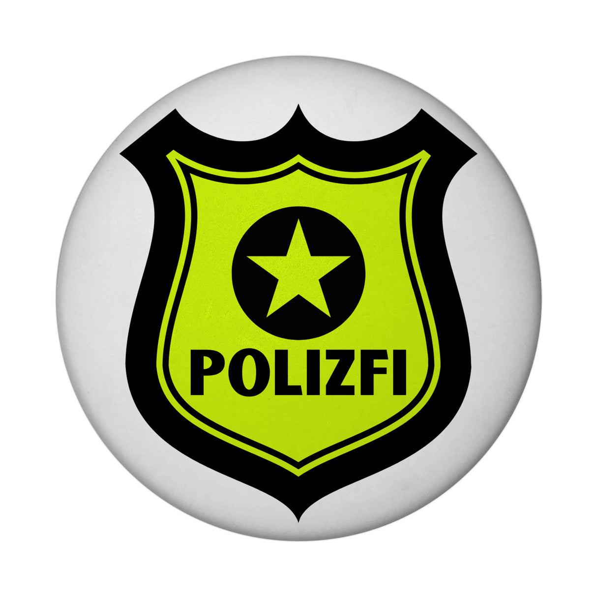 POLIZFI Anzeigenhauptmeister Magnet rund