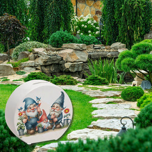 Drei lustige Gartenzwerge Spardose