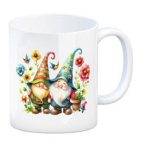 Süße Gartenzwerge Kaffeebecher