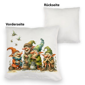 Lustige Kobolde Kissen