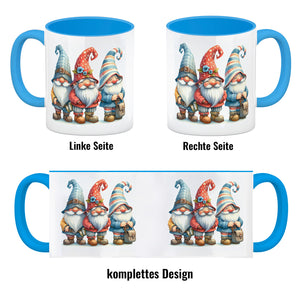 Kobolde mit bunten Mützen Kaffeebecher