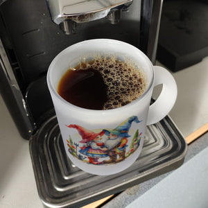 Verliebte Gartenzwerge im Garten Kaffeebecher