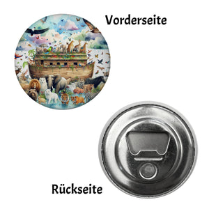 Arche Noah Magnet rund