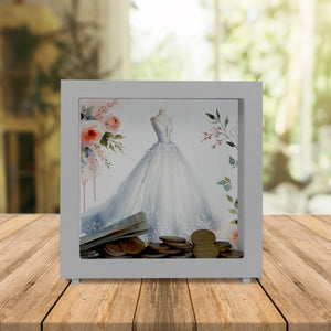 Brautkleid Spardose