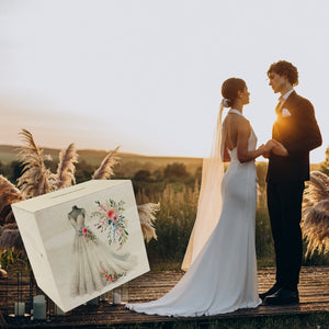 Brautkleid Spardose